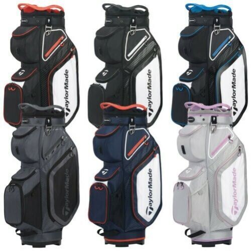 NEW TaylorMade Golf TM23 Pro Cart Bag 14-Way Top - Pick the NEW TaylorMade Golf TM23 Pro Cart Bag 14-Way Top - Pick the