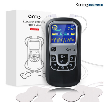 TENS/EMS Gerät 25modi Reizstromgerät Muskelstimulator Natur Elektrotherapie 3in1