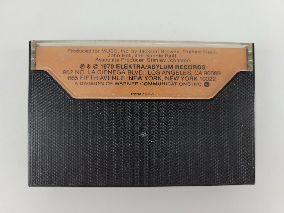 No Nukes From The MUSE Concerts For A Non Nuclear Future Cassette