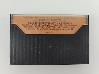 No Nukes From The MUSE Concerts For A Non Nuclear Future Cassette