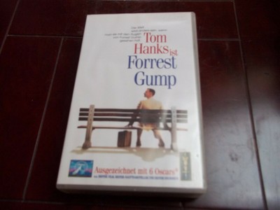 FORREST GUMP-VHS/VIDEO CASSETTE/PAL/PARAMOUNT/VG+