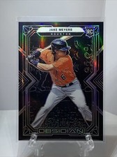 2022 Panini Chronicles Obsidian Baseball  #16 Jake Meyers RC Houston Astros