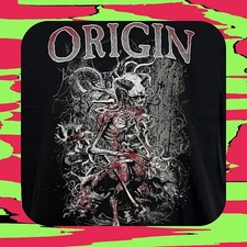Unworn ORIGIN OMNIPRESENT 2014 ALL THINGS DEAD TOUR CONCERT T-Shirt L DEADSTOCK