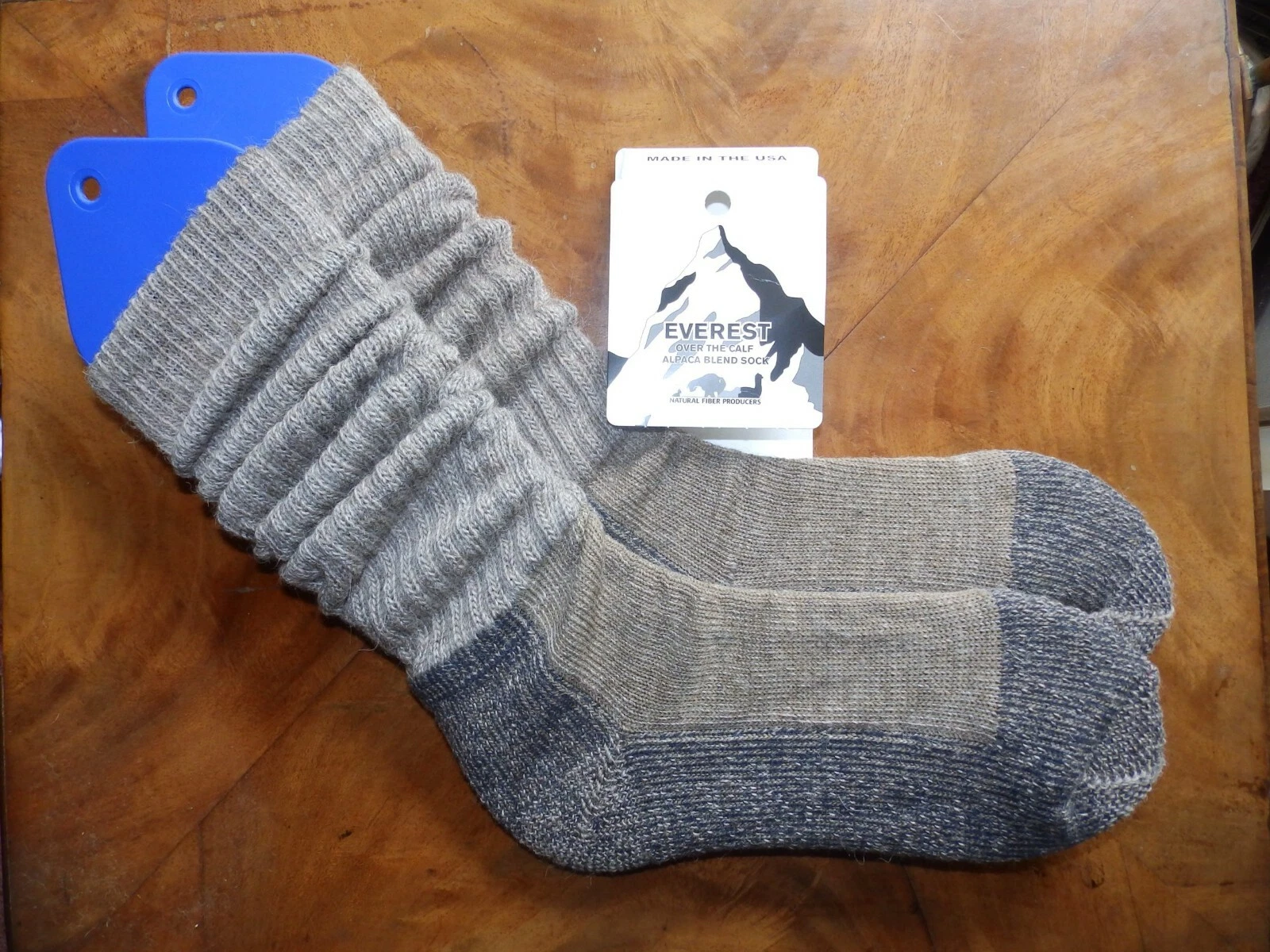 ALPACA OVER THE CALF BOOT SOCKS MADE IN THE USA