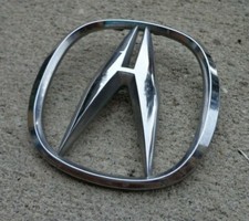 Acura Trunk Emblem Badge Decal Logo Chrome Rsx Tsx Tl Oem Factory Genuine Stock