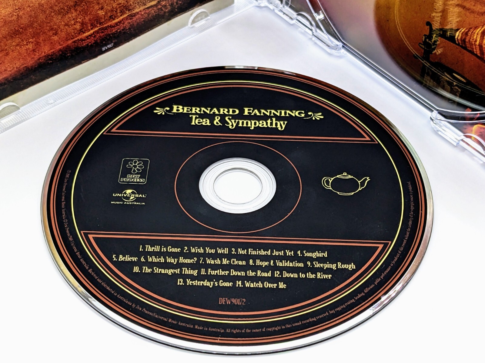 Bernard Fanning Tea & Sympathy CD Album 2005 eBay