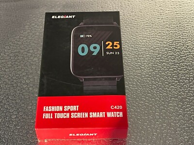 Elegiant C420 Fitness Tracker schwarz  einfach günstiger Fitnesstracker 
