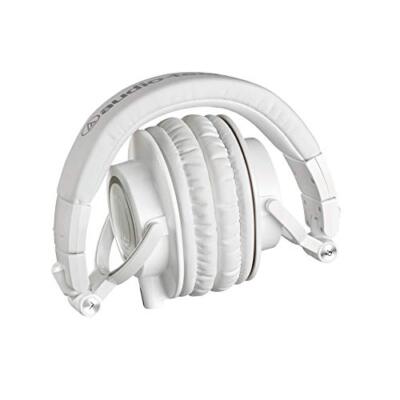 Audio-Technica ATH-M50XWH Professional Studio Monitor Headphones
