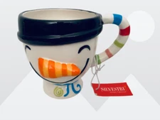 Silvestri 2011 Ceramic 8 oz. Jingle Joy Christmas Snowman Mug #20120692