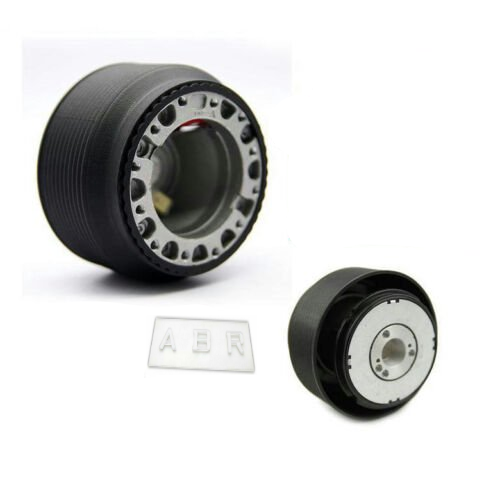 Suede Leather Steering Wheel + Hub Kit For Subaru Impreza WRX/STI, Legacy (350mm, Deep Dish)