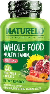 Whole Food Multivitamin for Teens - Vitamins and Minerals for Teenage Boys an...