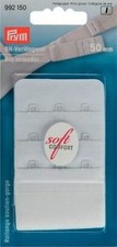 Prym 992150 50MM Extension Extension Bra 3 x 3 Hooks White