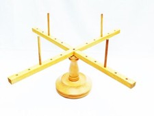 Wooden Yarn Swift Amish Style Tabletop Winder Skein Winder Compact Umbrella