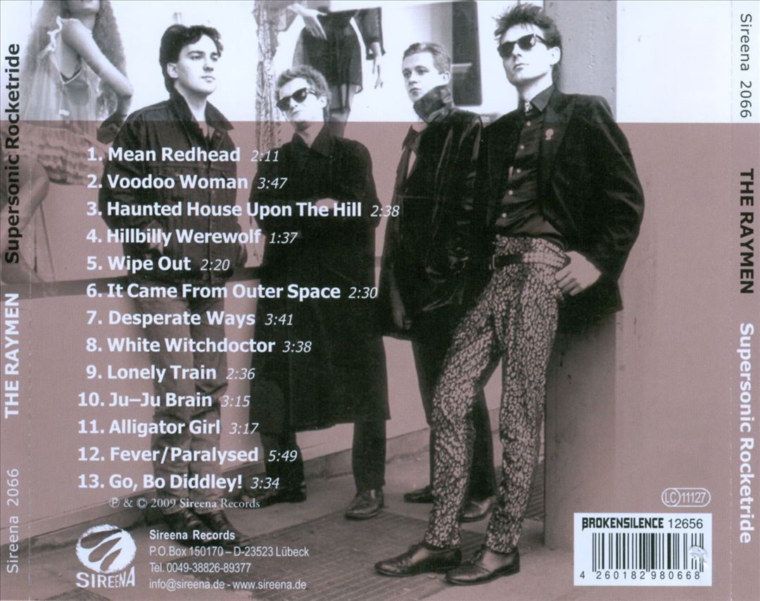 THE RAYMEN SUPERSONIC ROCKETRIDE: UNRELEASED RECORDINGS FROM THE VAULT NEW CD