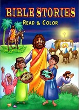 Bible Stories - Read  Color - Coloring  Activity Book v1