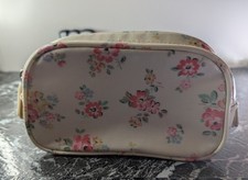 Cath Kidston Wash Make-Up Bag Floral Womens ladies travel bag Used