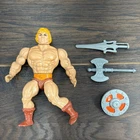 Vintage MOTU He-Man Action Figure Near Complete 1981 Needs New Leg Band