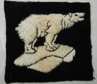 WW2 49th ARMOURED DIVISION (WEST RIDING) FORMATION SIGN PATCH BADGE WORLD WAR II