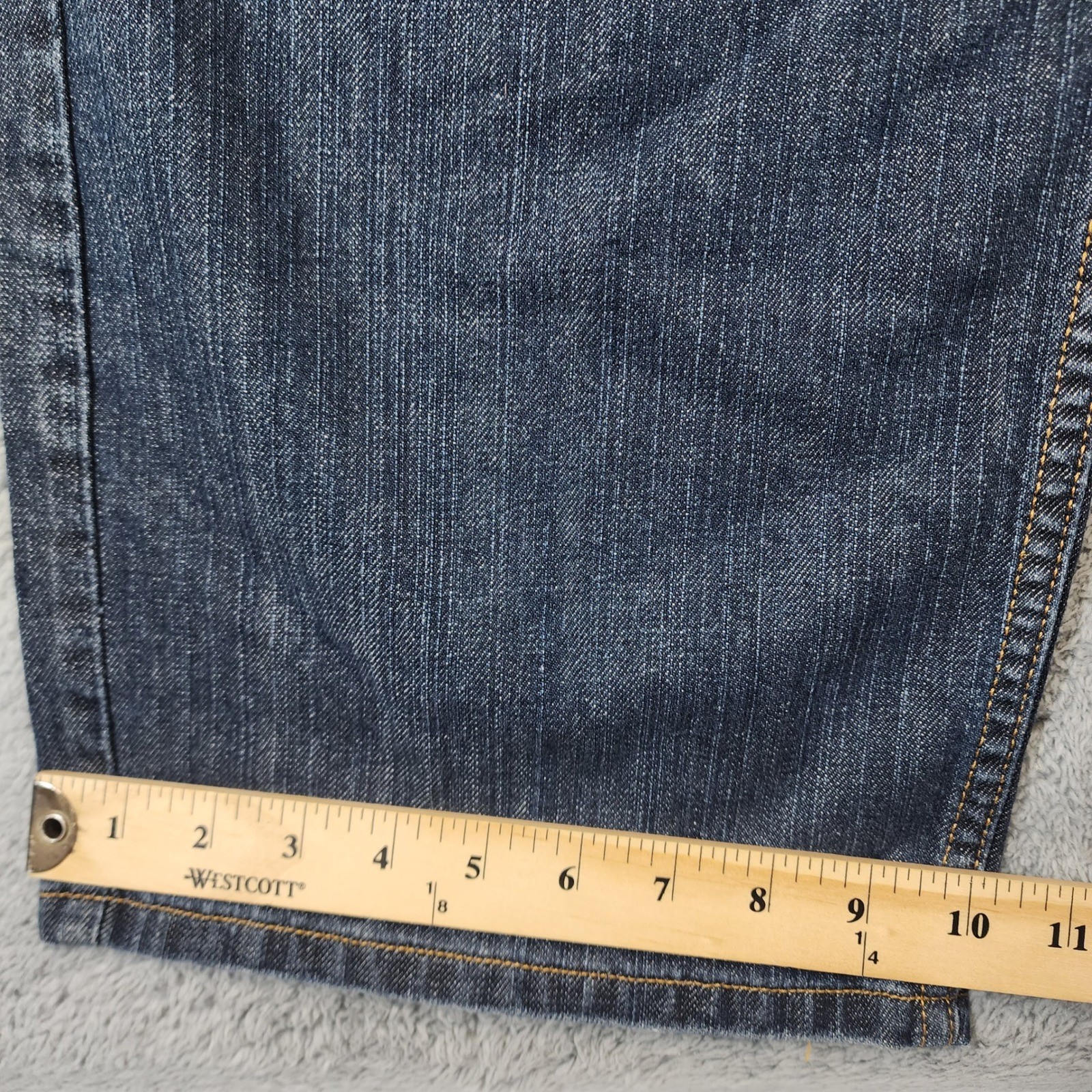 Levis 569 Jeans Mens 38x34 Baggy Y2K Dark Wash Indigo Denim Loose Straight thumbnail 11