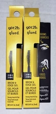 Got2b Glued Brows & Edges Gel 0.54 fl oz Lot Of 2