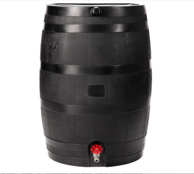 #ad RTS Home Accents 50 Gallon ECO Rain Barrel Made with 100% Recycled Plastic Flat $74.99