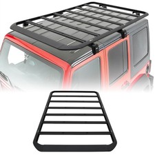 Full Aluminum Top Roof Rack Luggage For 2007-2018 Jeep Wrangler Jk 4 Door Full Aluminum Top Roof Rack Luggage For 2007-2018 Jeep Wrangler Jk 4 Door