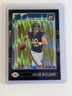 2024 Panini Donruss Optic - Rated Rookie Caleb Williams #201 Purple Shock Prizm