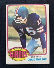 1976 Topps - Craig Morton #354