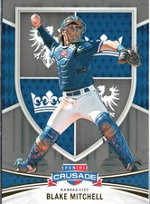 2024 Panini Crusade #122 Blake Mitchell Silver