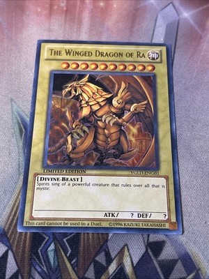 The Winged Dragon of Ra YGLD-ENG03 Yu-Gi-Oh NM