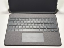 Logitech Combo Touch für iPad Pro 12,9 Zoll (5./6. Generation), Tastatur grau,