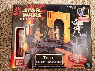Star Wars Episode I Theed Generator Complex 1999 Playset Sealed Hasbro Droid