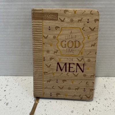 A Little God Time for Men 365 Daily Devotions Leather Fine Binding 2022