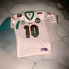 Chad Pennington #10 Miami Dolphins Captain & GU sewn patched 2008 NFL Jersey 2XL — photo 2