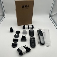Braun Series 7 AIO7545 Multigroomer 12 in 1 Grigio - Batteria 120 min