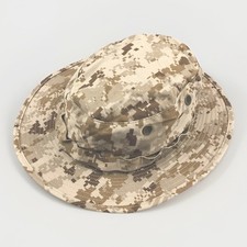 NEW US NAVY NWU Type II AOR1 Desert Boonie Hat SUN COVER Size L Genuine USGI