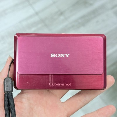 Sony Cyber-shot DSC-TX7 Digital Camera 10.2MP Red Tested Working