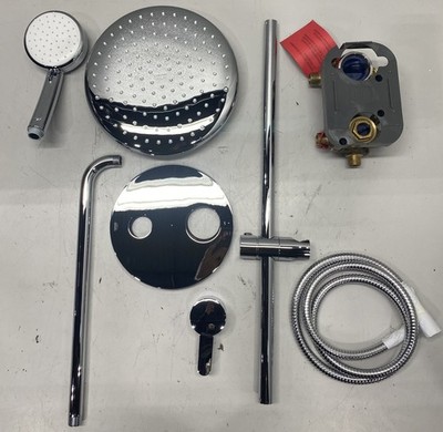 Grohe Cosmopolitan 2-Handle Pressure Balance Rainshower Bundle 29428000