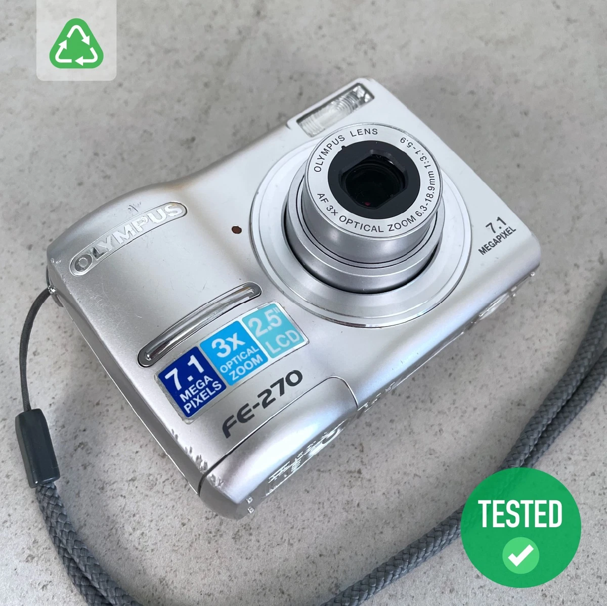 Olympus FE Digital Cameras 7-7.9 MP Maximum Resolution for sale | eBay