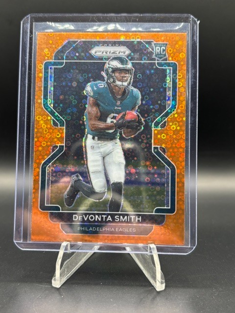 DeVonta Smith Panini Prizm #335 Disco