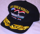 EUC US Navy USS RONALD REAGAN CVN 76 Snapback Cap Hat USA — photo 2