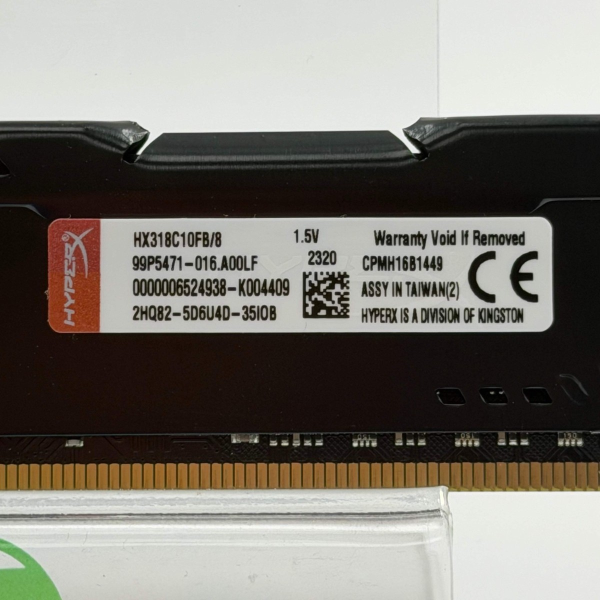 Kingston HyperX Fury 8GB (1x8GB) RAM DDR3 1866MHz HX318C10FB/8 | eBay