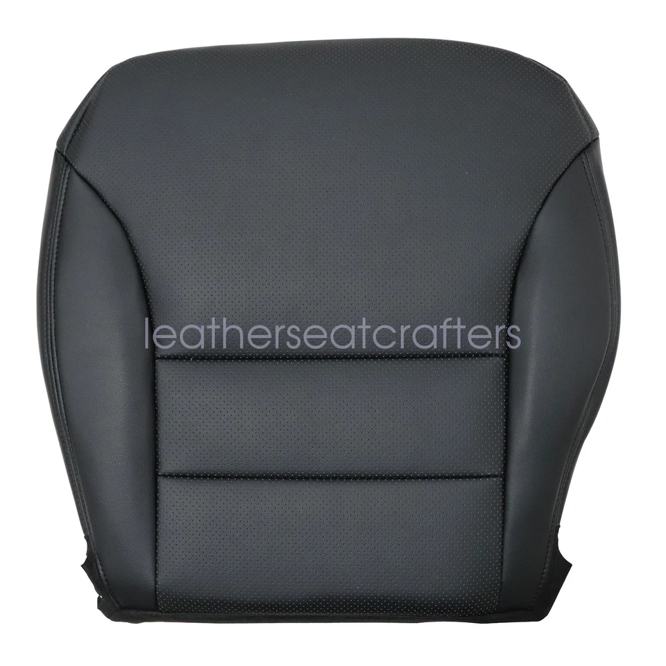 Cubierta de asiento de cuero de repuesto para parte inferior lateral negra para Honda CRV 2005-2007 Foto 4 de 4