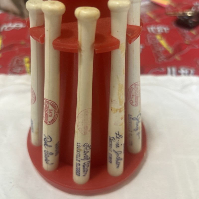 Louisville Baseball Bat Coin Yaz Mantle Aaron Bench Clemente Ross Circa 70s HTF