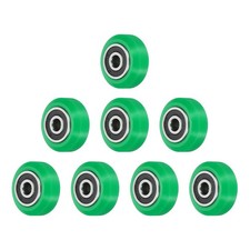 8Pcs 3D Printer Wheel with 625RS Linear Bearing for 3D Printer, Green