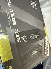 MSI MAG A850GL PCIE5, Fully Modular Compact Gaming 850W Power Supply,