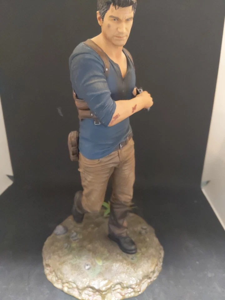 Uncharted 4 Nathan Drake Statue Figure ONLY, From Libertalia Collectors Edition - Image 2 of 4