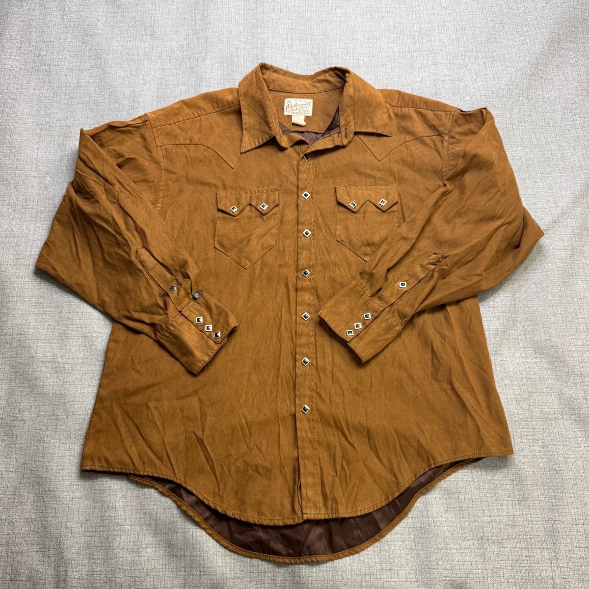 k*k様 USA製　Rockmount Ranch Wear TRU-WEST Rockmount Ranch Wear Tru-West Shirt Men's 2XL Relaxed Fit USA Made