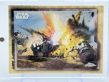 Marketplace image: Topps 2021 Star Wars Chrome Legacy Mandalorian Razorcrest Concept SUPERFRACTOR