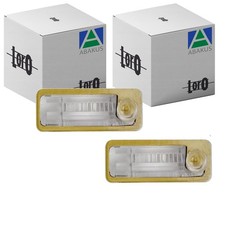 2x ABAKUS KENNZEICHENLEUCHTE passend für AUDI A6 | 003-13-900